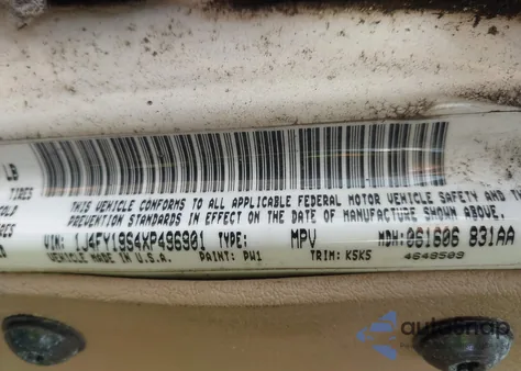 1999 Jeep Wrangler Sport z USA, uszkodzony, nr VIN 1J4FY19S4XP496901